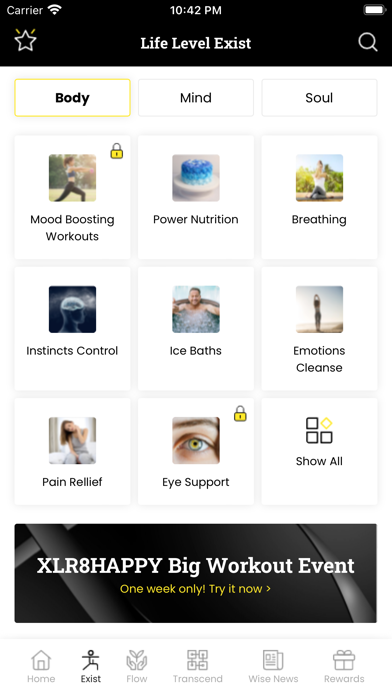 XLR8happy Screenshot