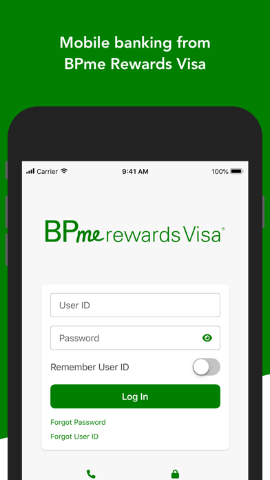 BPme Rewards Visa Screenshot