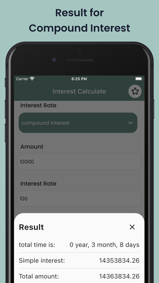 #7. Compound Interest Calculators (iOS) 게시자: Kantaben Gorasiya
