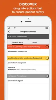 drug interactions with updates iphone screenshot 1