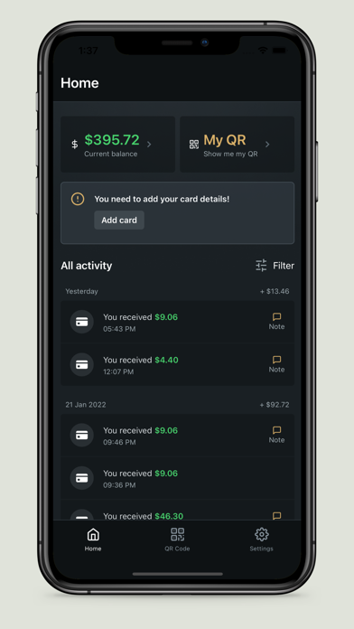 TipKing - Cashless tipping Screenshot