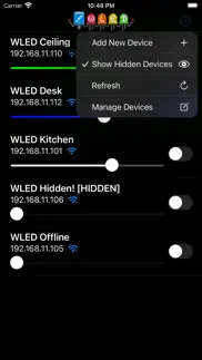 How to cancel & delete wled native 3