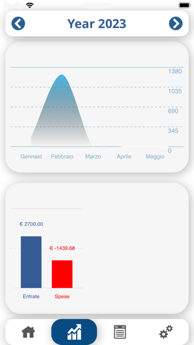 Bilancio Famigliare Screenshot