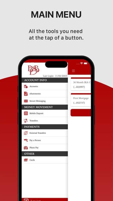 Boonville Federal Savings Bank Screenshot