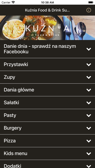 Kuznia Food & Drink Suwalki Screenshot