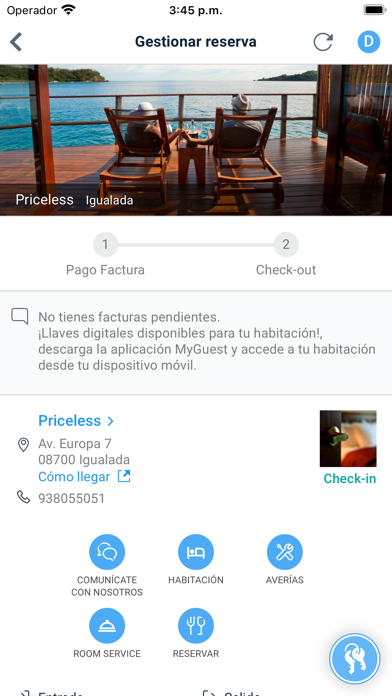 EHS MyGuest Screenshot