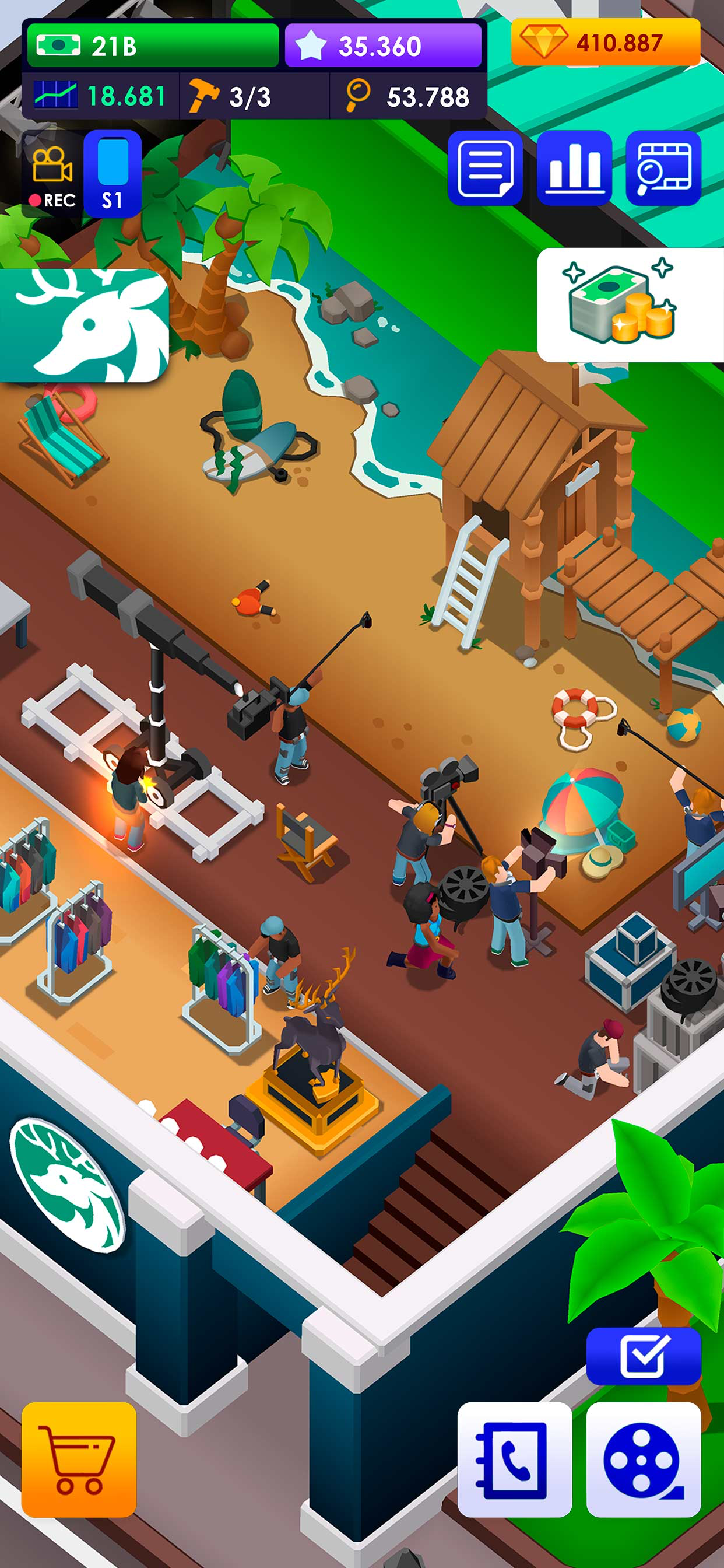 Idle Film Maker Empire Tycoon