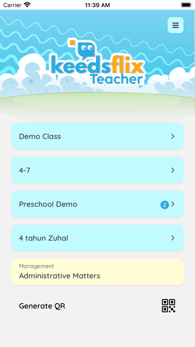Keedsflix Teacher Screenshot