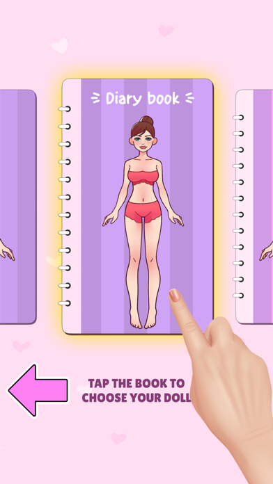 DIY Doll Diary: Paper Dress Up Screenshot