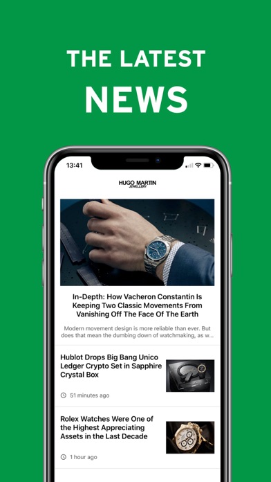 Hugo Martin Luxury Watches Screenshot