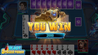 Blast Spacex Poker Screenshot