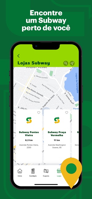 App Subway Brasil - Subway Brasil