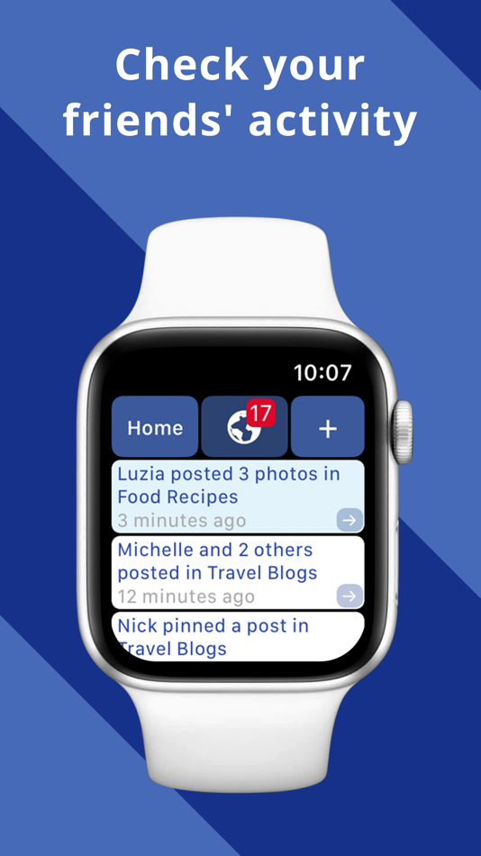 #3. WristWeb for Facebook (iOS) Podle: XAN Applications GmbH & Co. KG