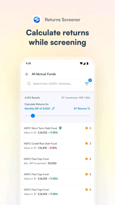 HDFC SKY: Stocks & Mutual Fund Screenshot