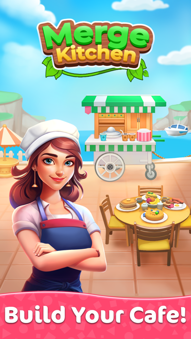 Merge Kitchen マージ マッチ パズルゲームのおすすめ画像1