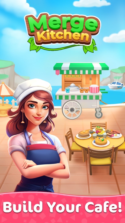 Merge Kitchen Fun Puzzle Games