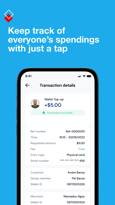 TatemCash Customer Screenshot