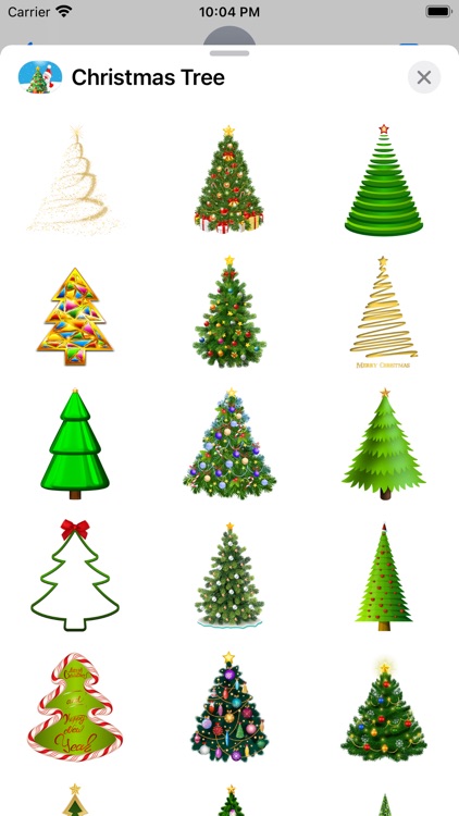 Cool Christmas Tree Stickers screenshot-3