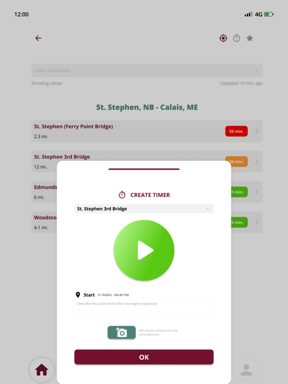 Screenshot #4 pour Canada Border Times