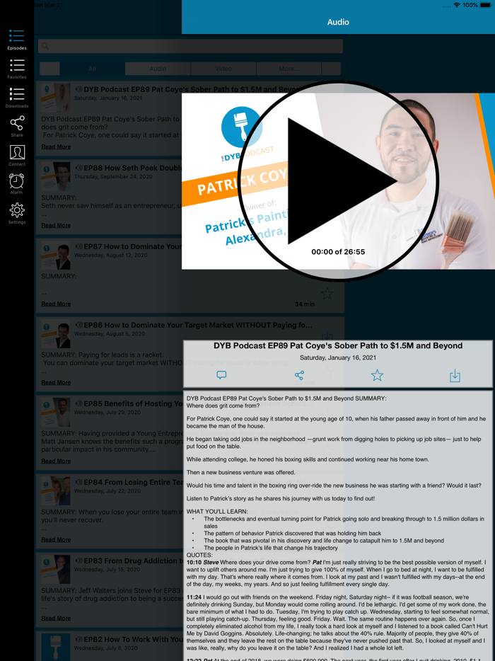 DYB with Steve Burnett