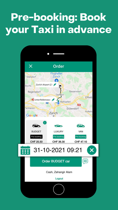 YOURTAXI - Request Taxi 24h Screenshot