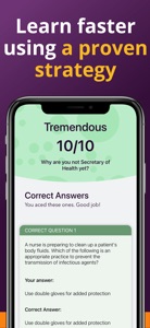 NCLEX RN Practice Tests 2024 screenshot #8 for iPhone