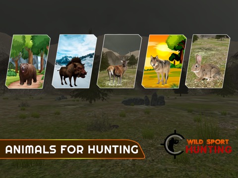 Wild Sport Hunting Sniper Gameのおすすめ画像1