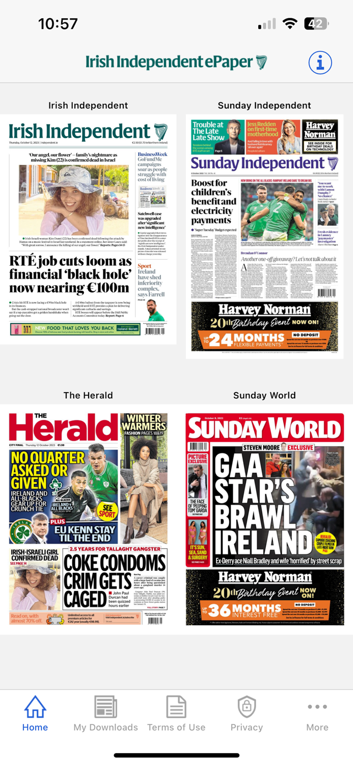 Irish Independent ePapers