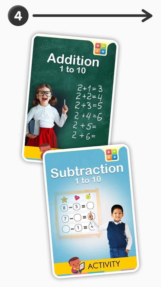 #6. Math Addition And Subtraction! (iOS) بواسطة: Smart Kidz Club Inc.