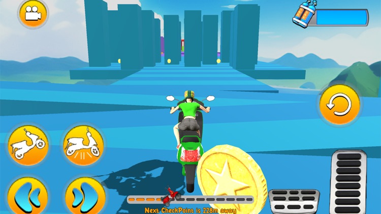 Scooter Stunt Game Race Master