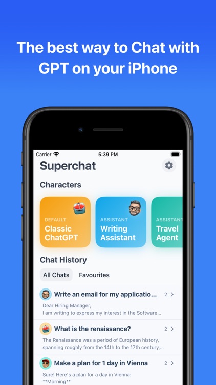Superchat - Delightful AI Chat