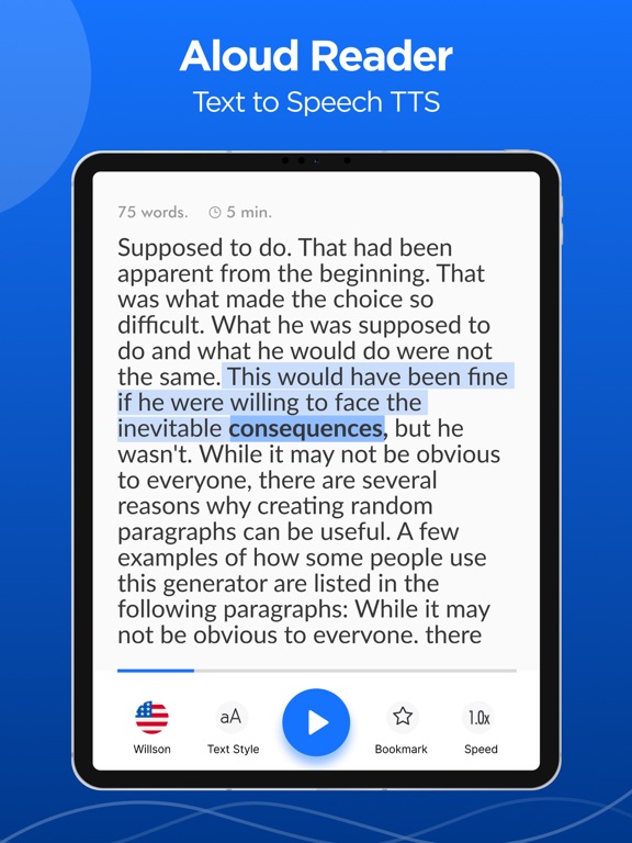 Screenshot #4 pour Read Aloud TTS: Text to Speech