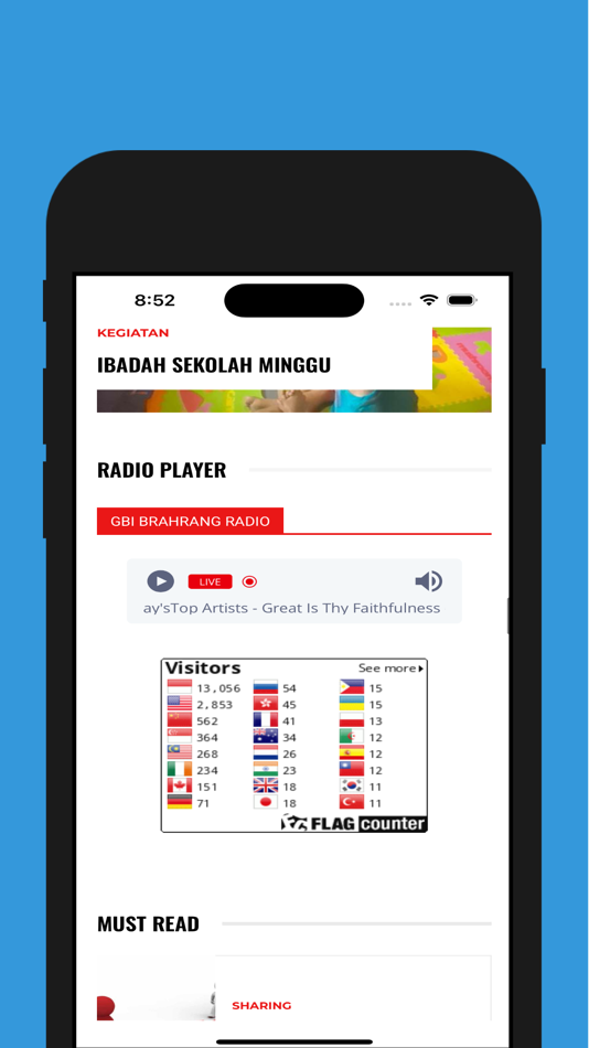 #4. GBI Brahrang (iOS) 由: CV.Medan Digital Inovasi