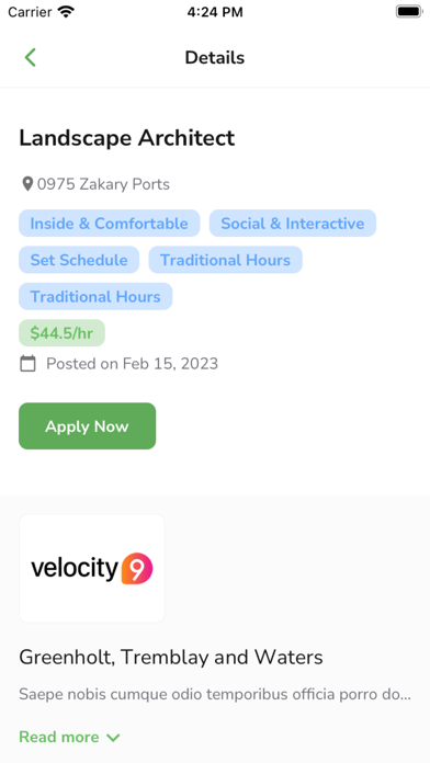 NEEL Jobs Screenshot