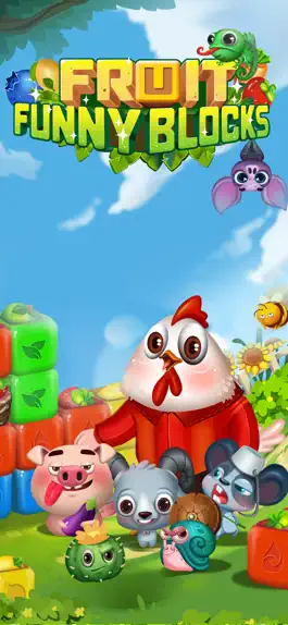 Game screenshot Fruit Funny Blocks: farm cubes mod apk