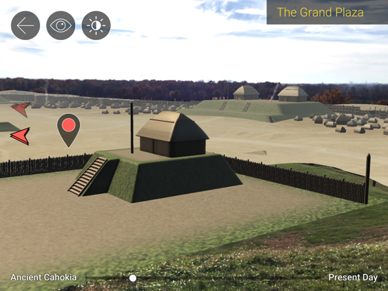 Cahokia AR Tour iPad screenshot 2 - Education app