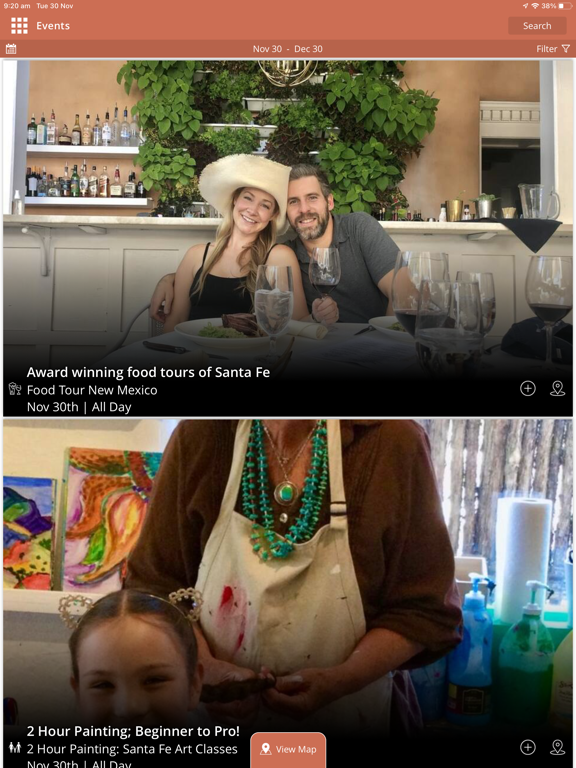 Visit Santa Fe! iPad screenshot 7 - Travel app