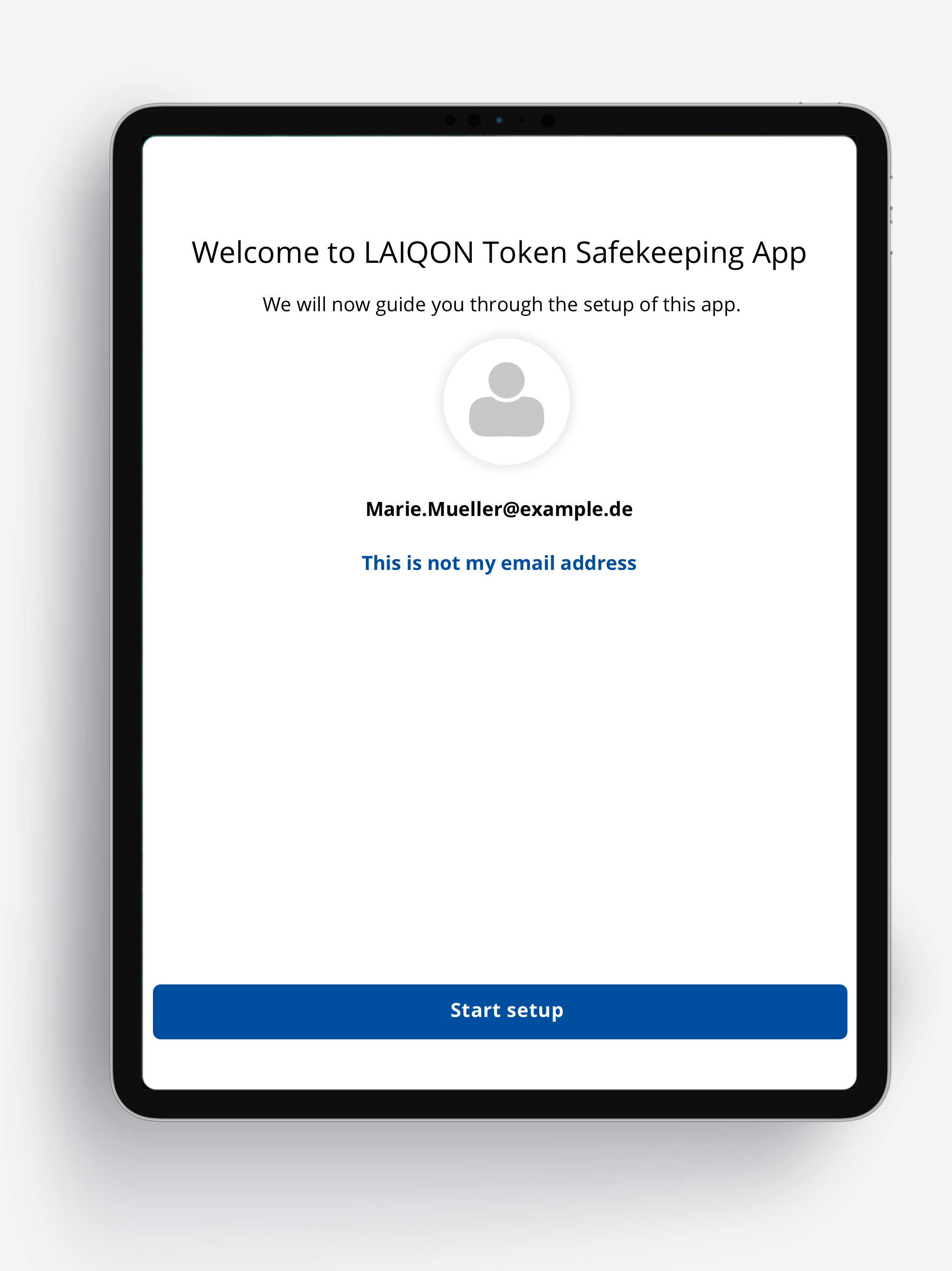 LAIQON Token Safekeeping App screenshot 5