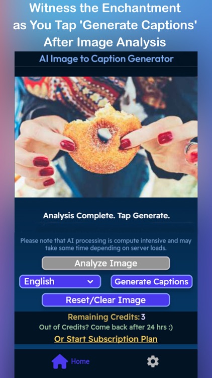 AI Image to Caption Generator