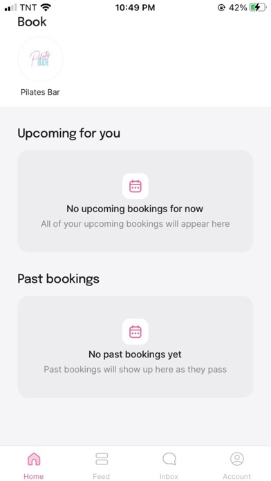 Pilates Bar Screenshot