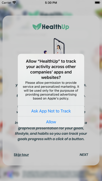 HealthUp Screenshot