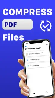 pdf compressor - reduce size iphone screenshot 1