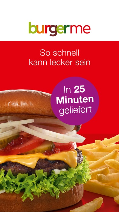 burgerme Screenshot