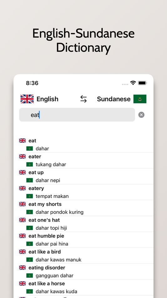 #1. Sundanese-English Dictionary (iOS) Podle: FB PUBLISHING LLC
