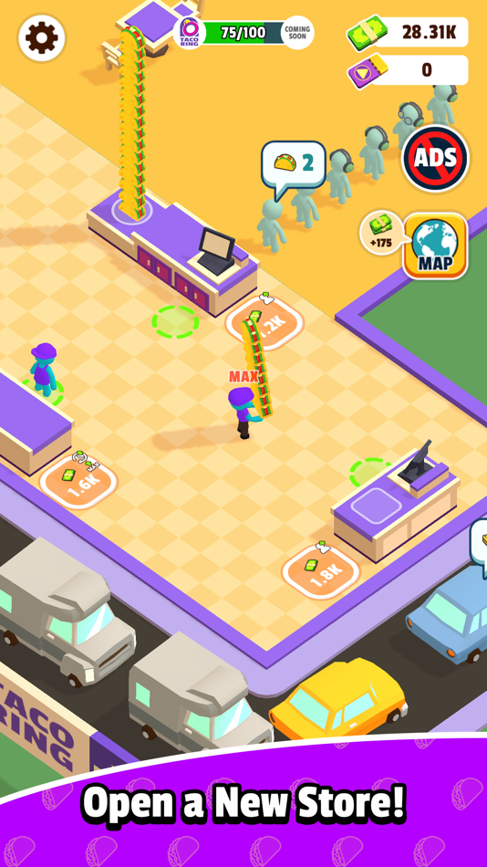 #5. Taco Tuesday! : Idle Tycoon (iOS) 由: Mintry Inc.