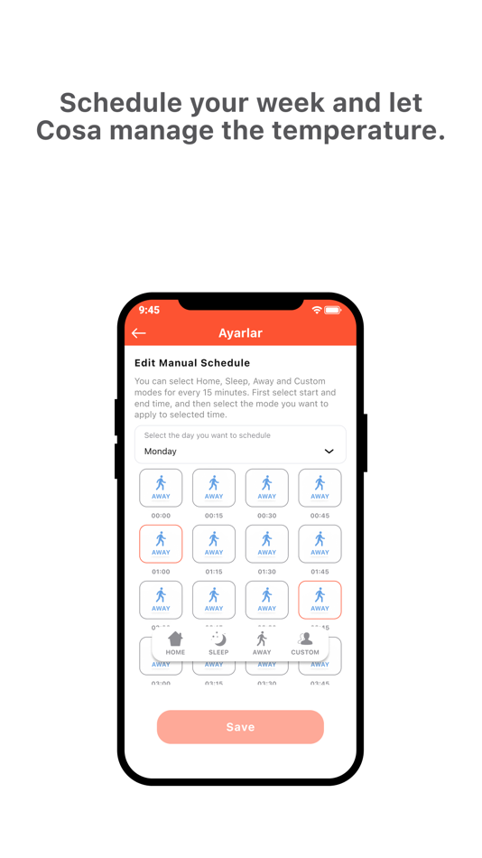 #3. Cosa Smart Heating and Cooling (iOS) 由: Nuvia