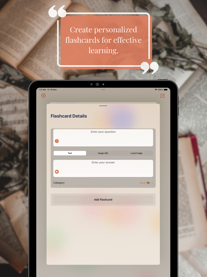 MemorizeMe Flashcards