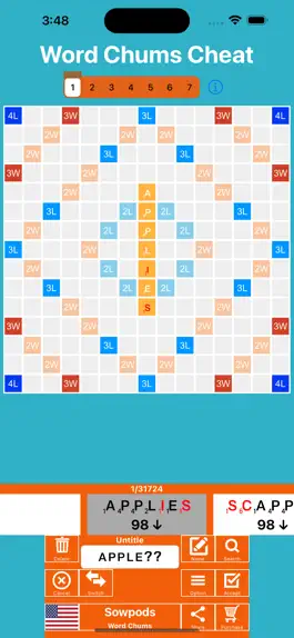 Game screenshot Word Chums Cheat & Helper mod apk
