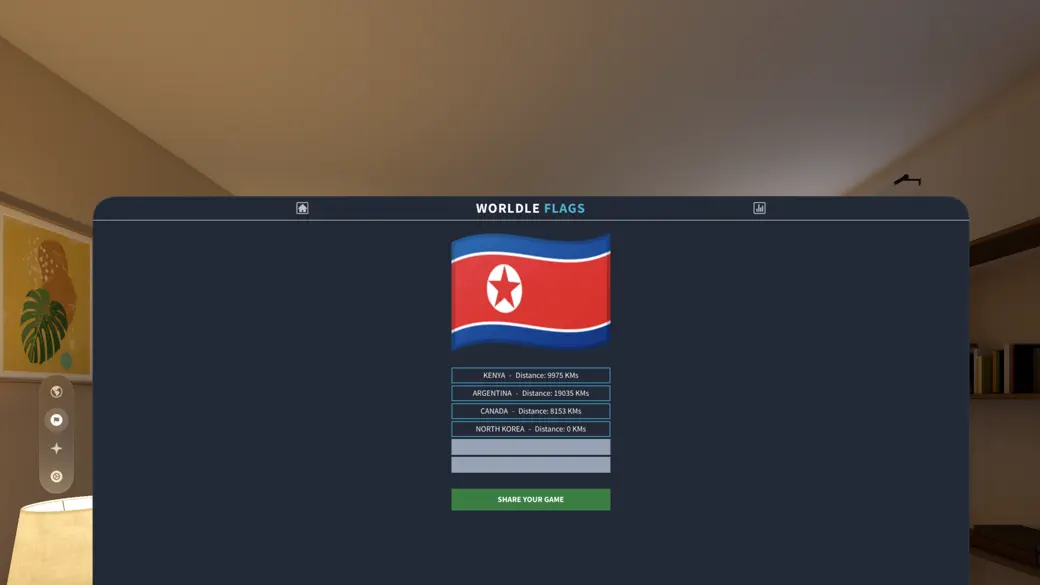 Worldle:Geography Daily Puzzle screenshot 2