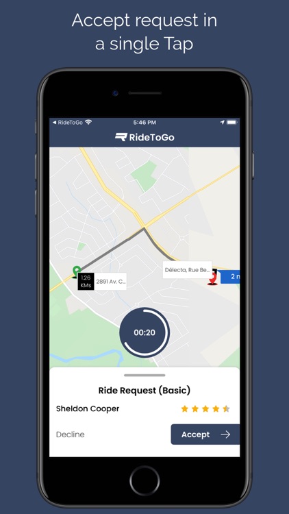 RideToGo Driver screenshot-3